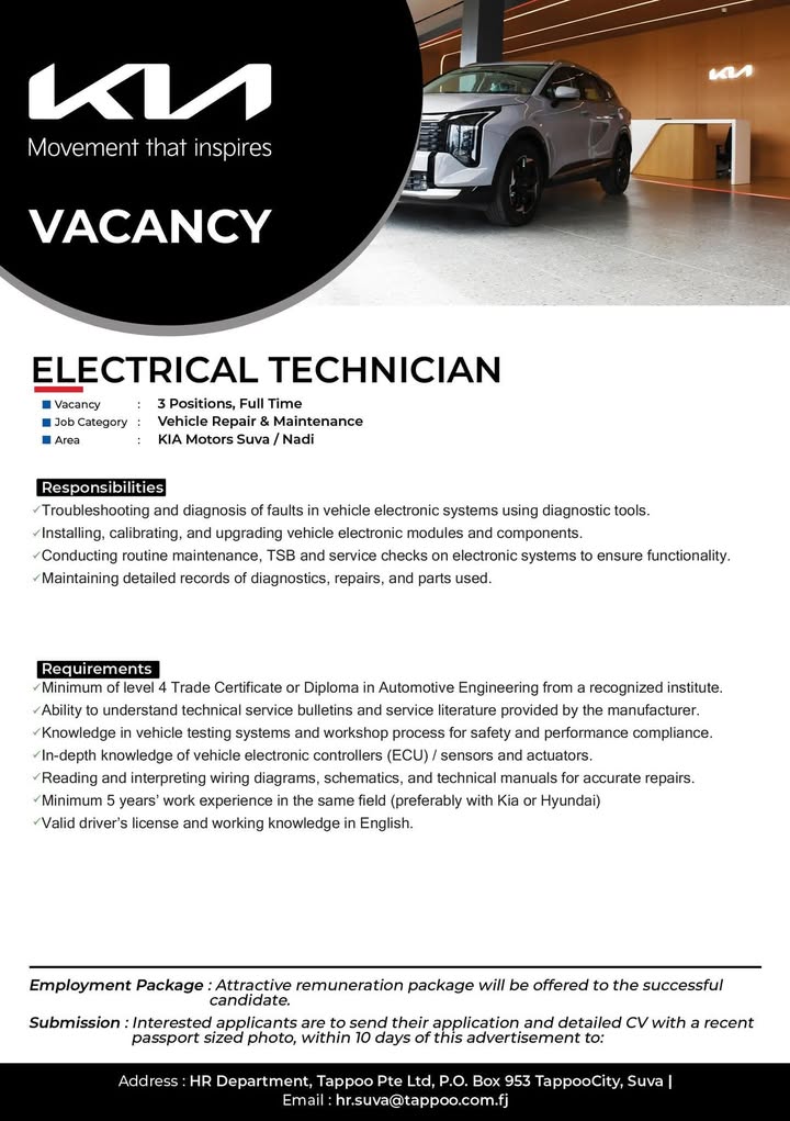 Original job ad