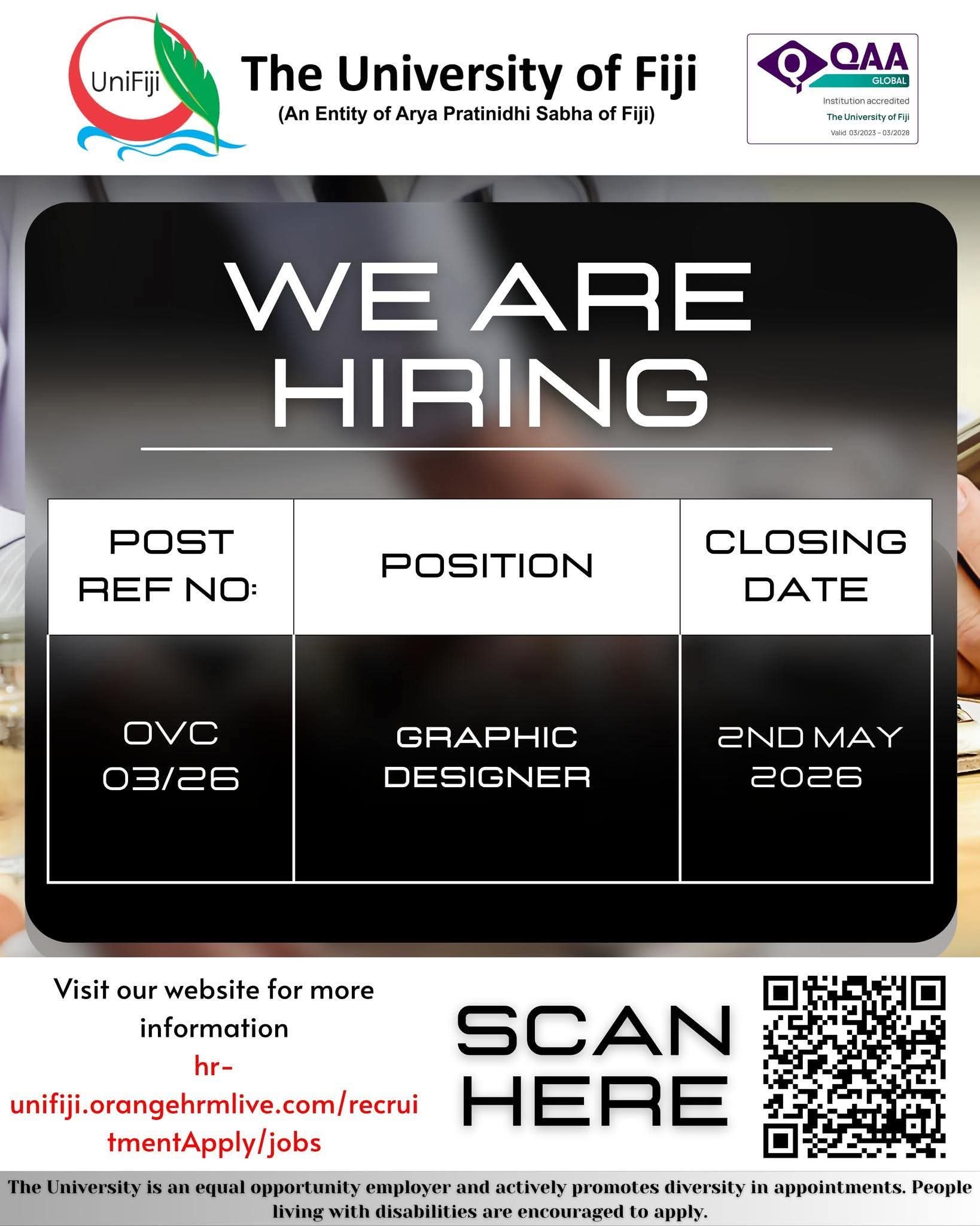 Original job ad