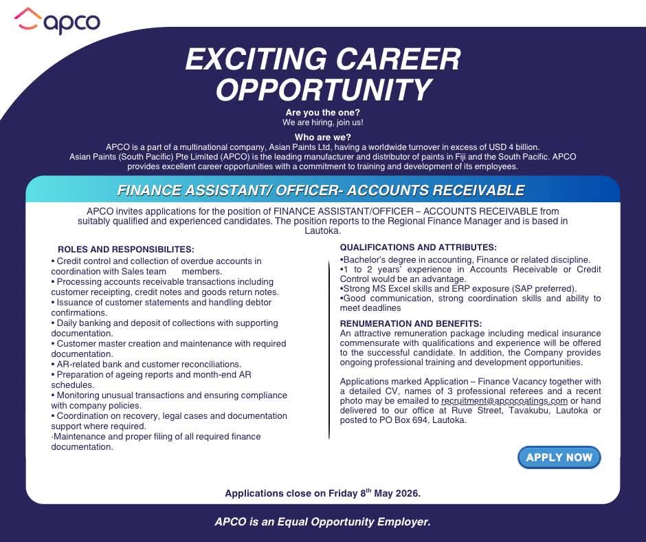 Original job ad