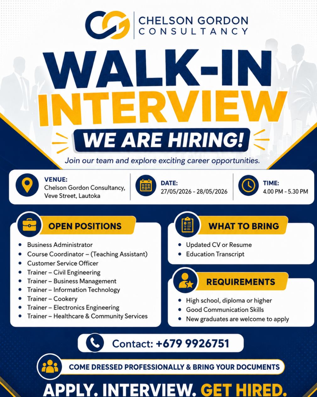 Original job ad