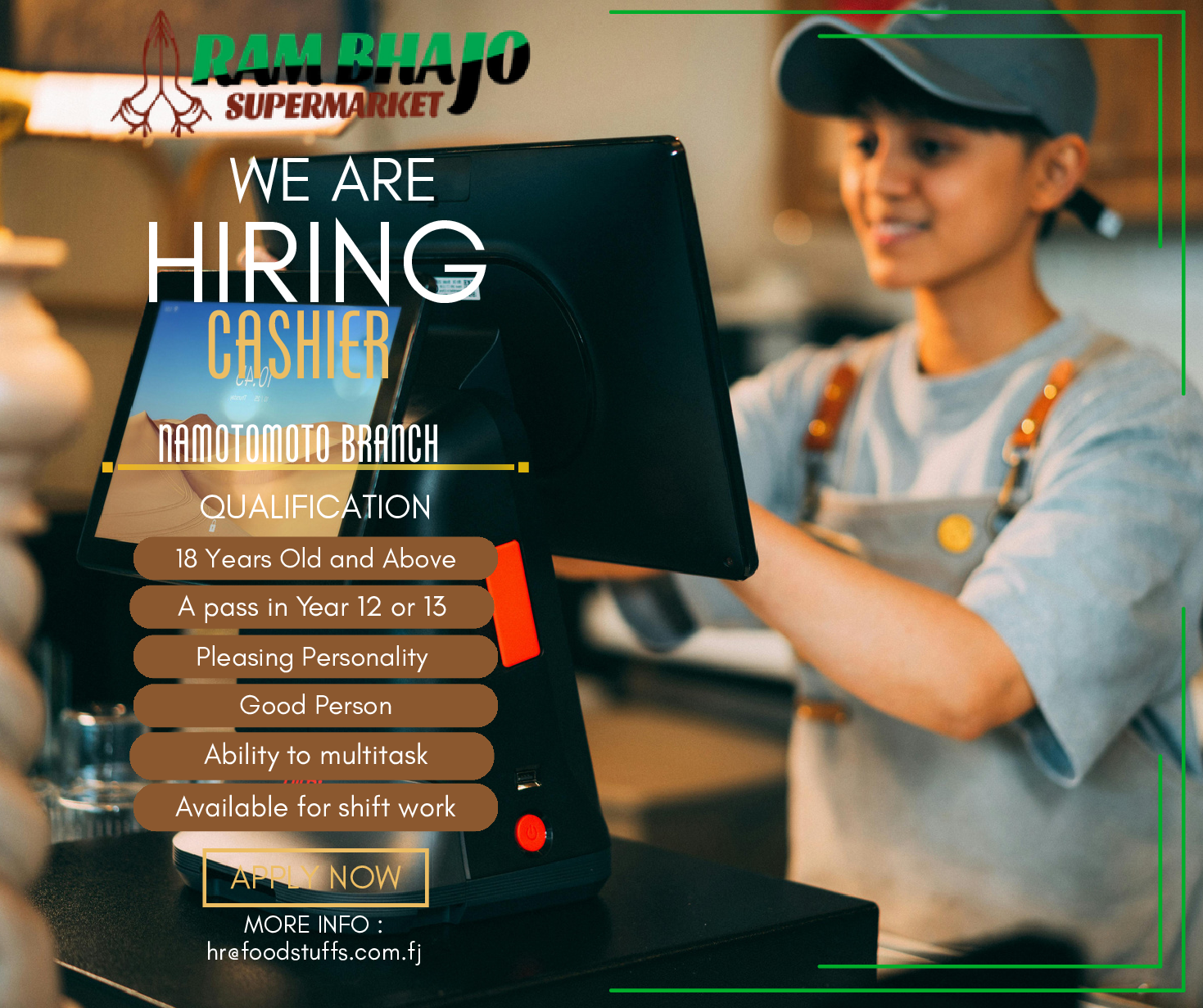 Original job ad
