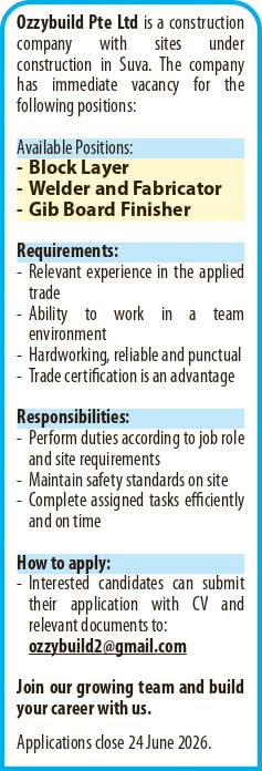 Original job ad