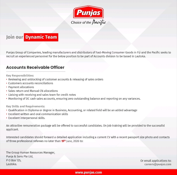 Original job ad