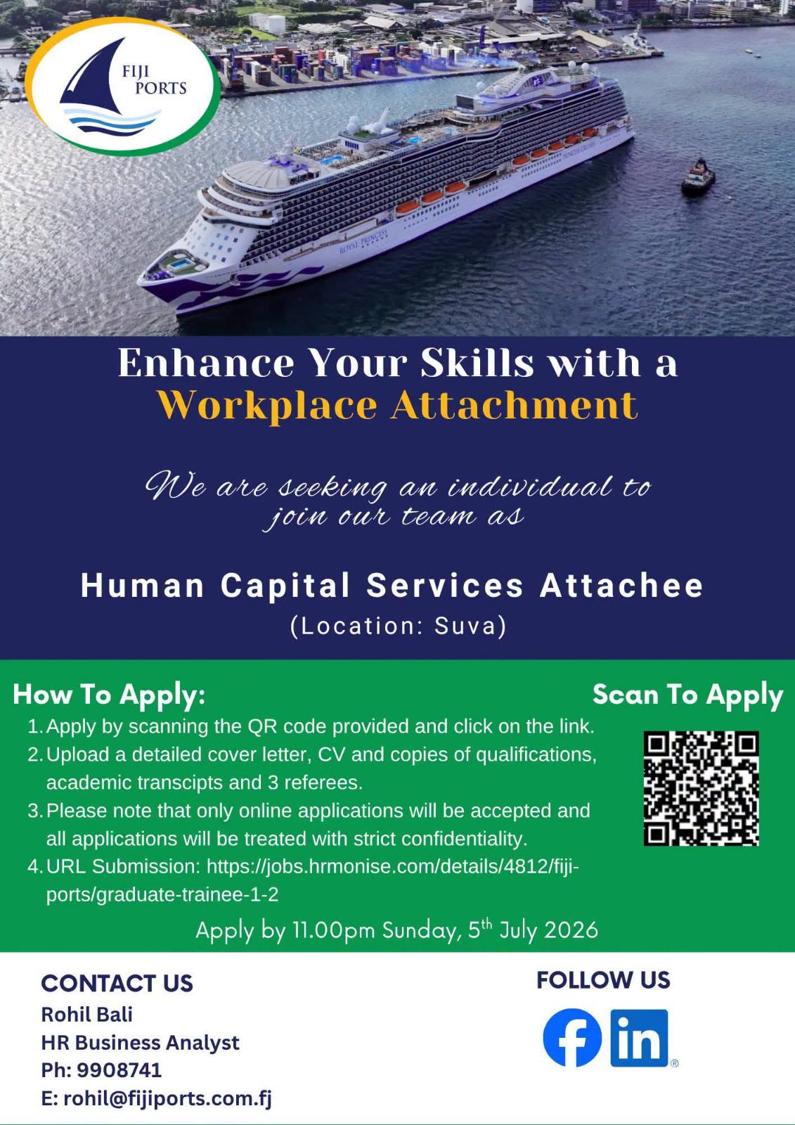 Original job ad