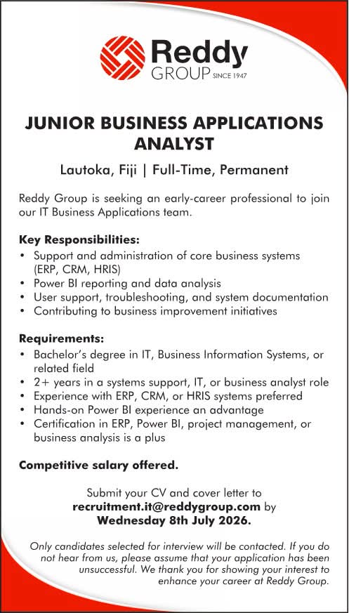 Original job ad