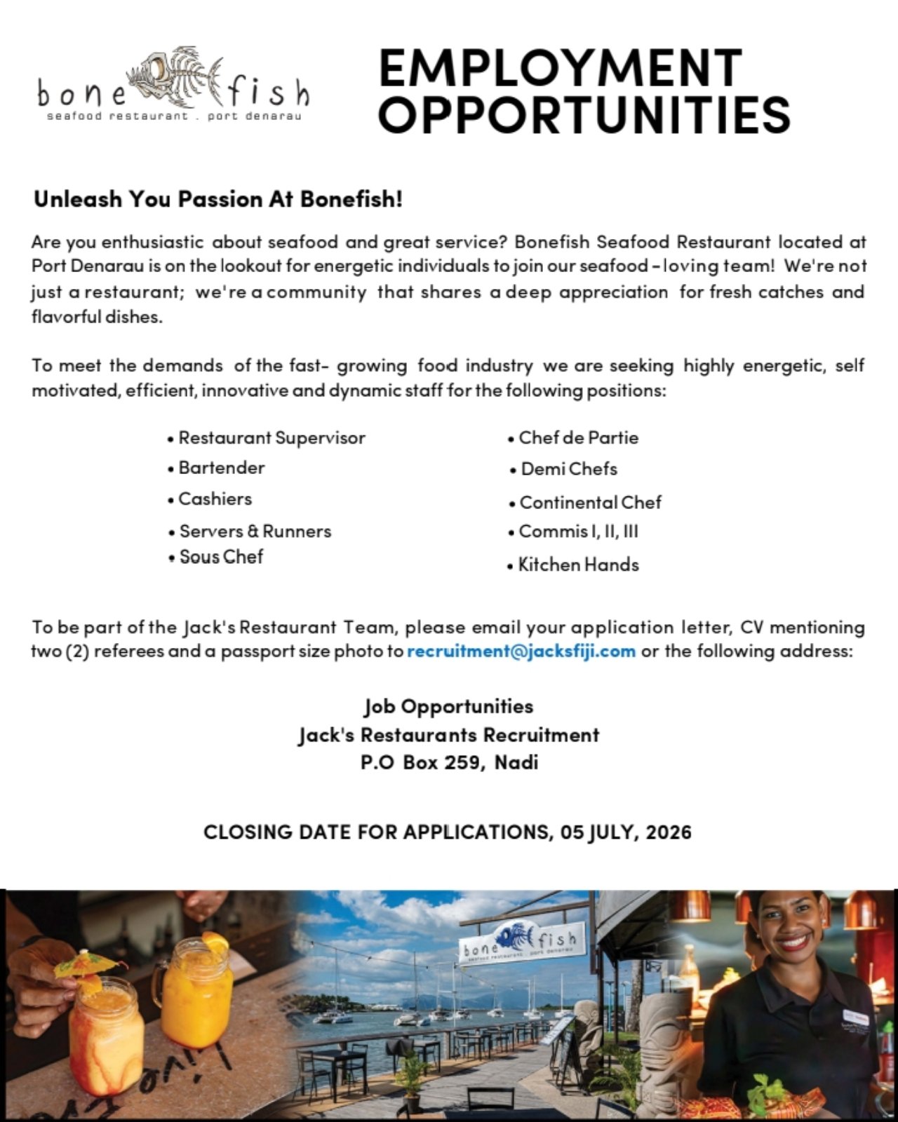 Original job ad