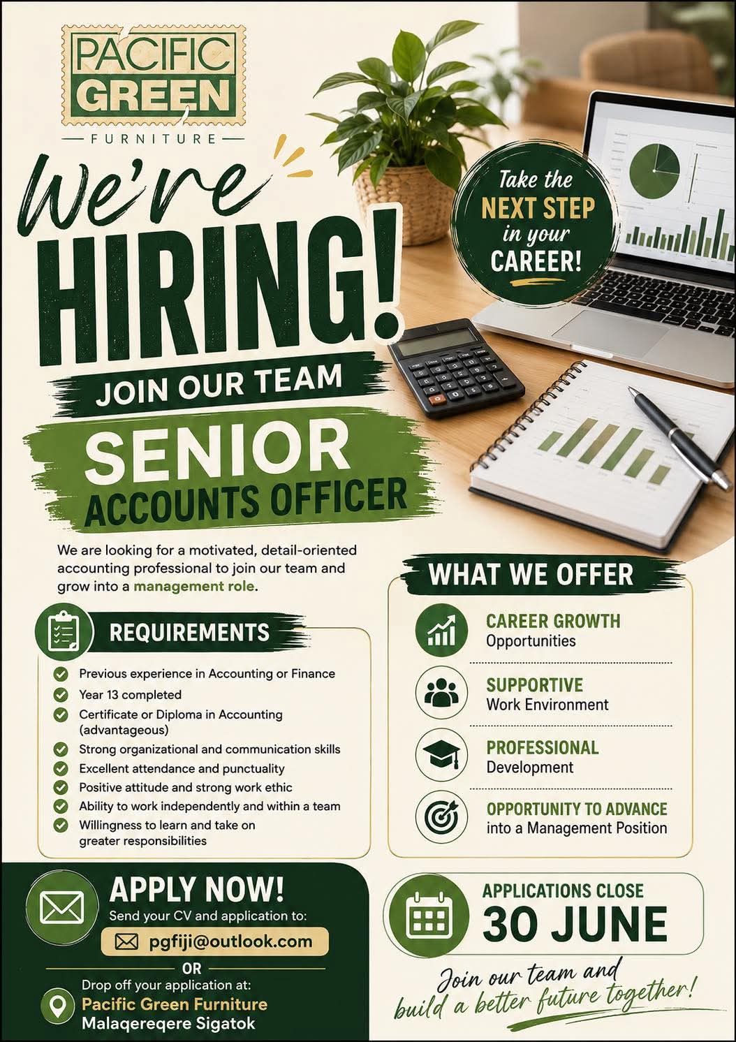Original job ad