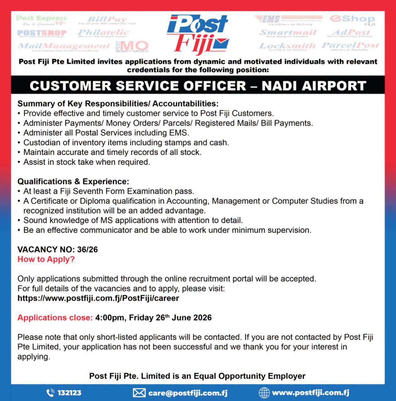 Original job ad