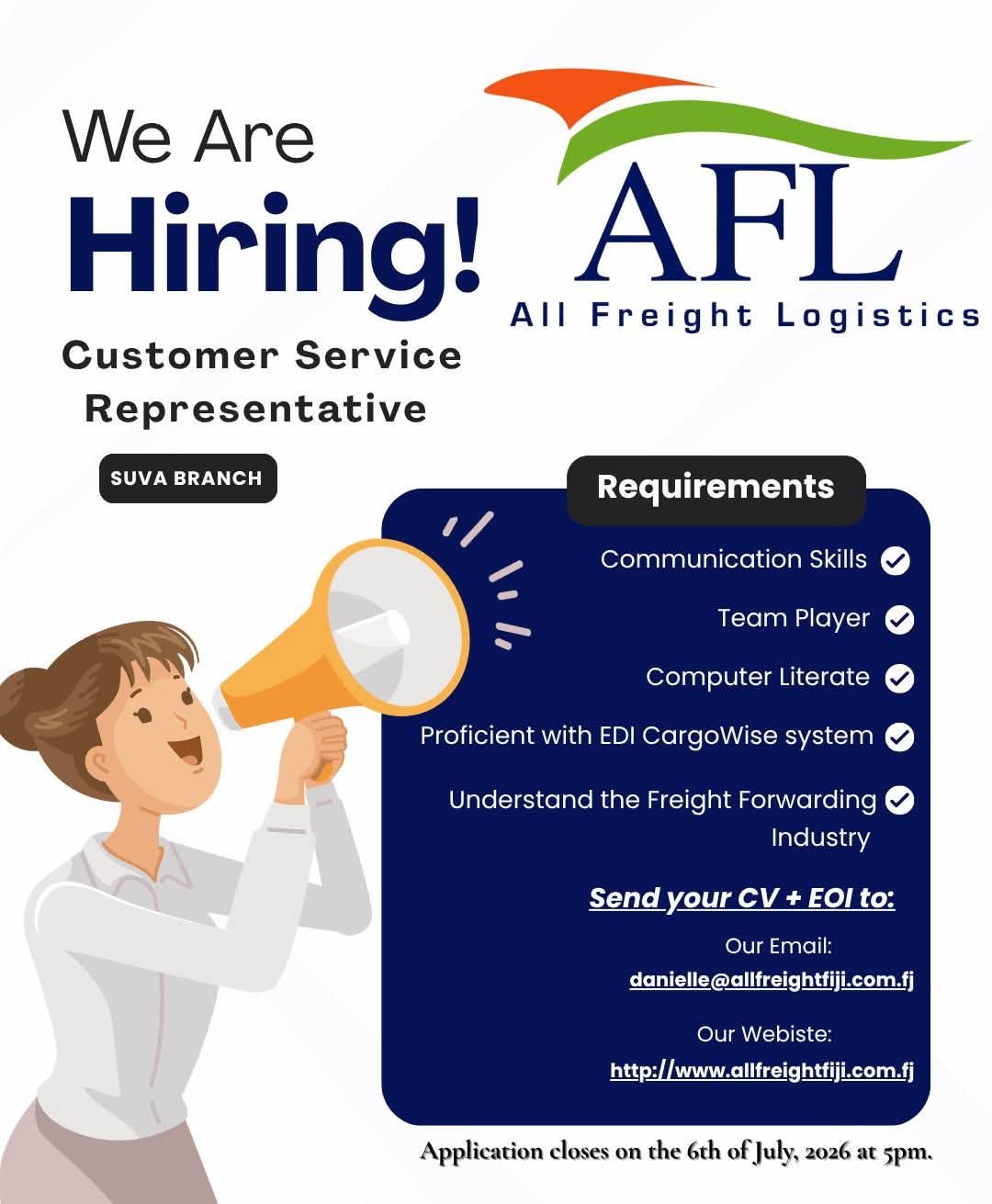 Original job ad