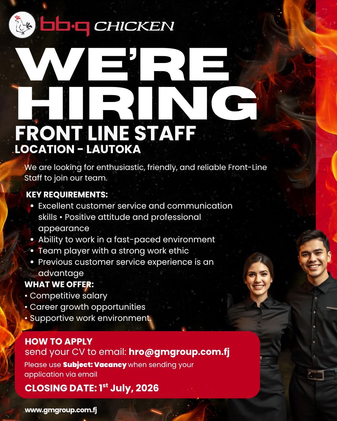 Original job ad