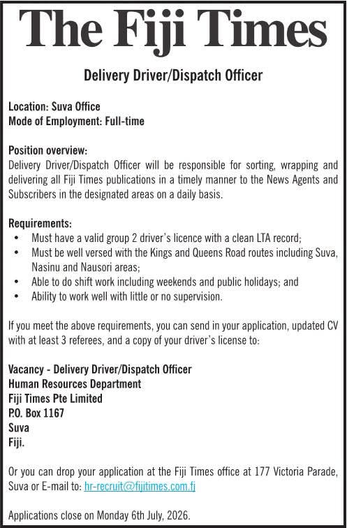 Original job ad
