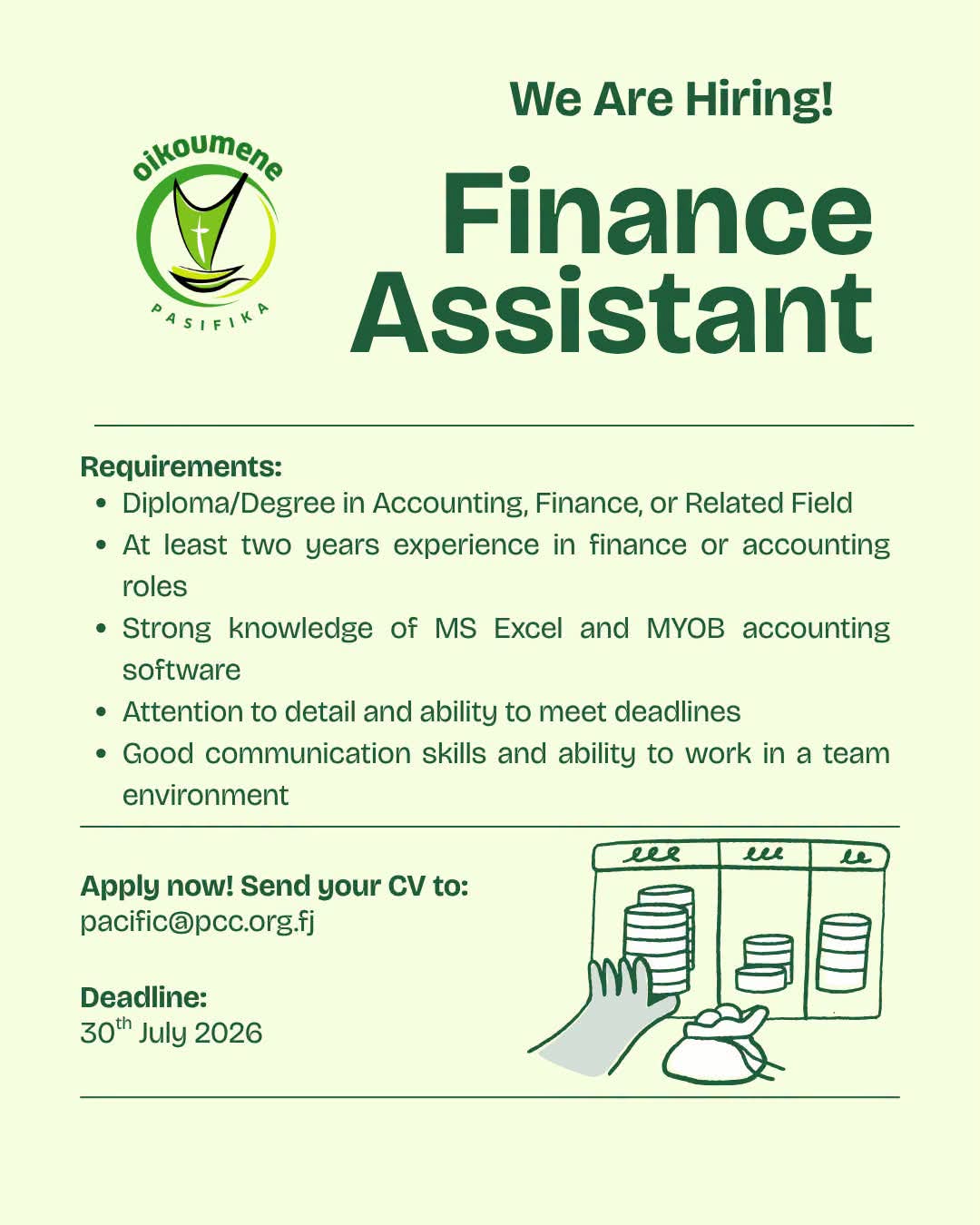 Original job ad