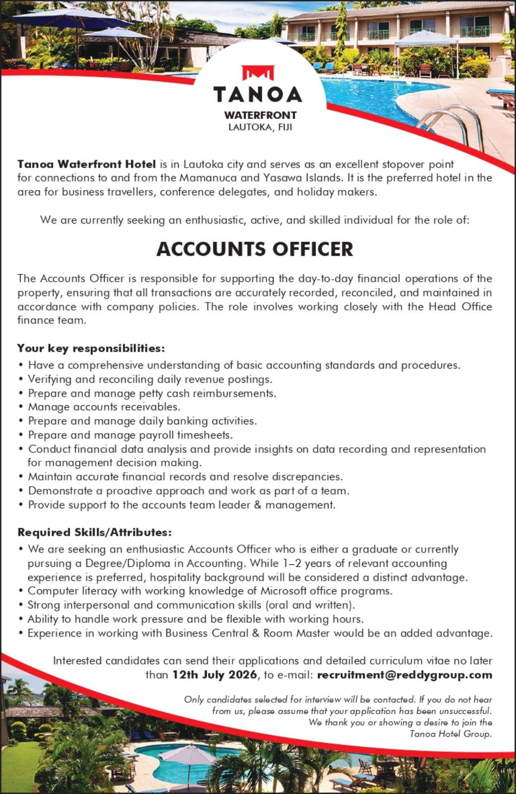 Original job ad