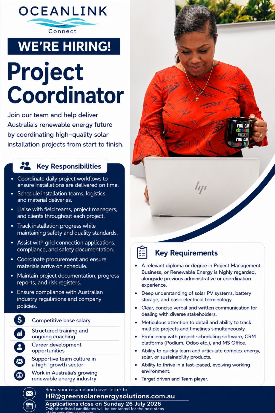 Original job ad