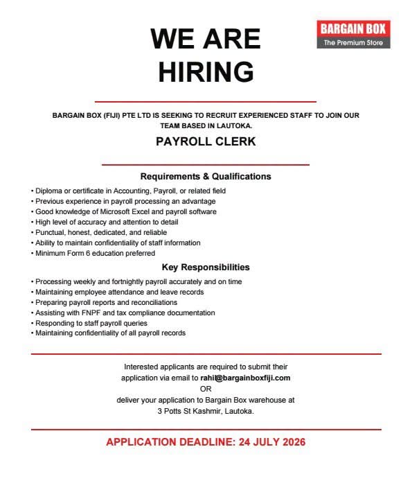 Original job ad