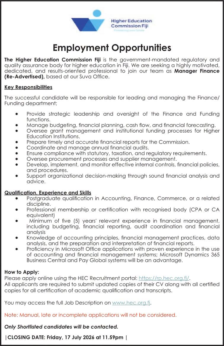 Original job ad