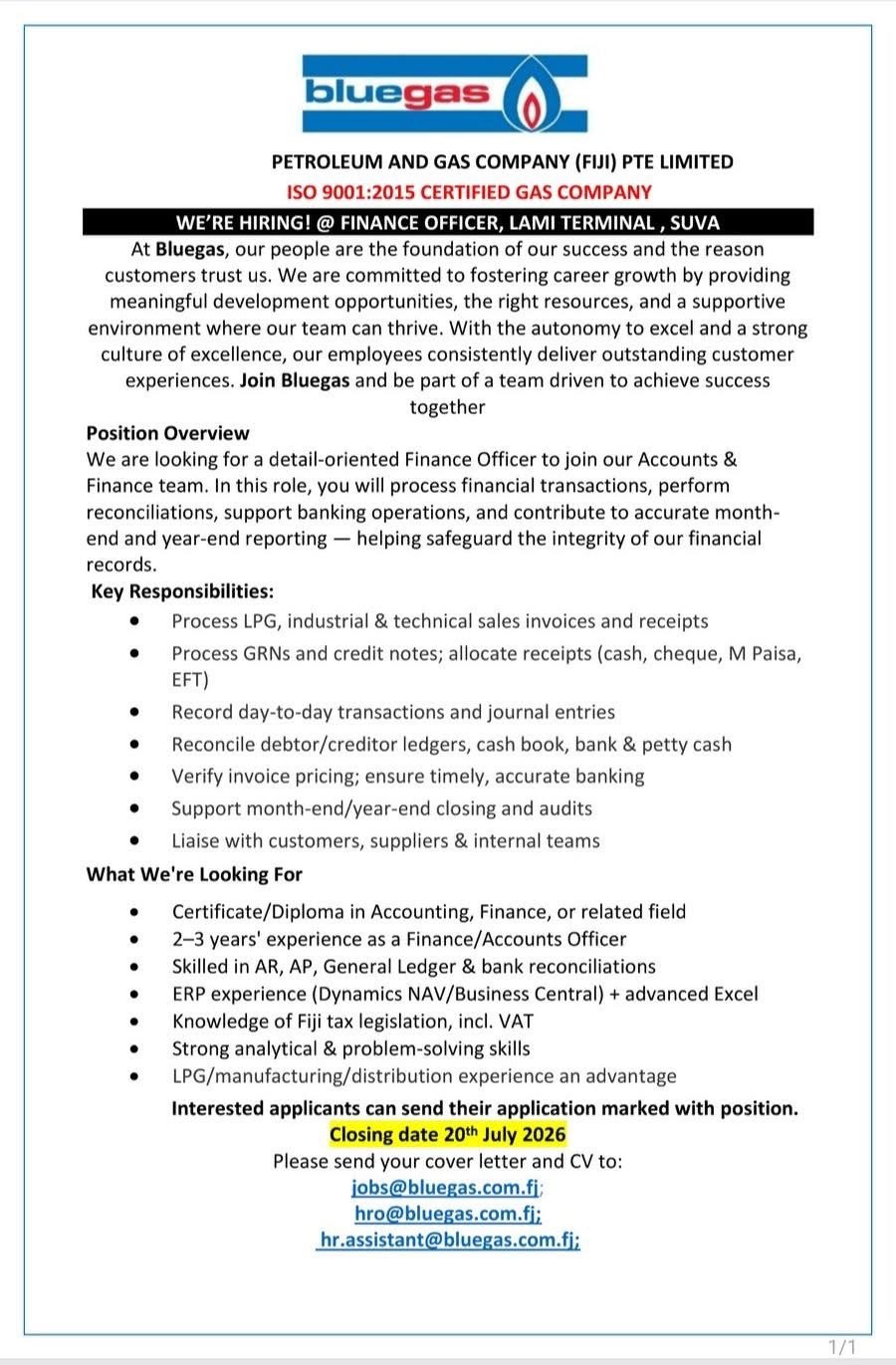 Original job ad