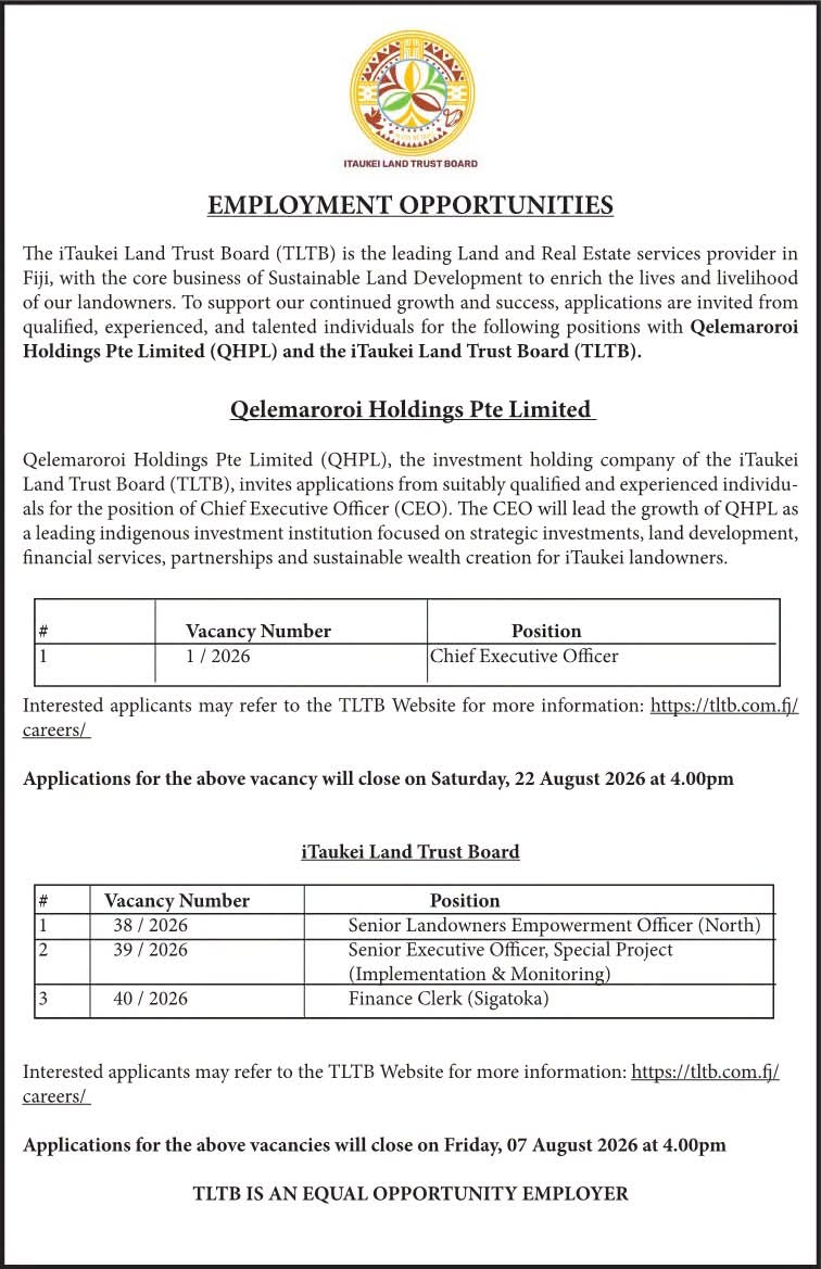 Original job ad