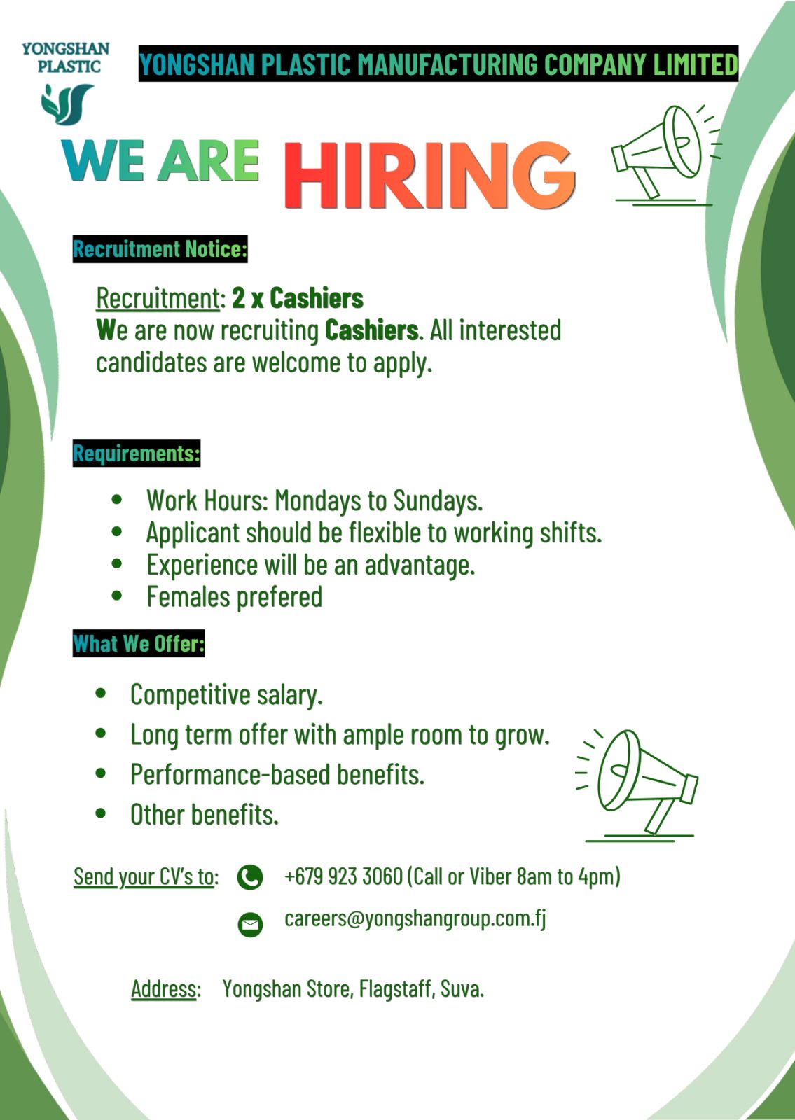 Original job ad