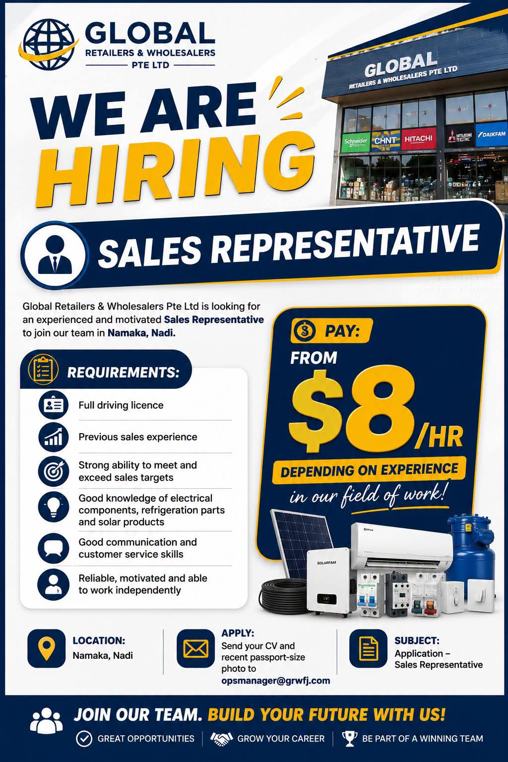 Original job ad