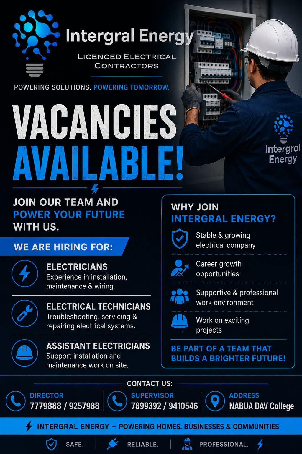 Original job ad