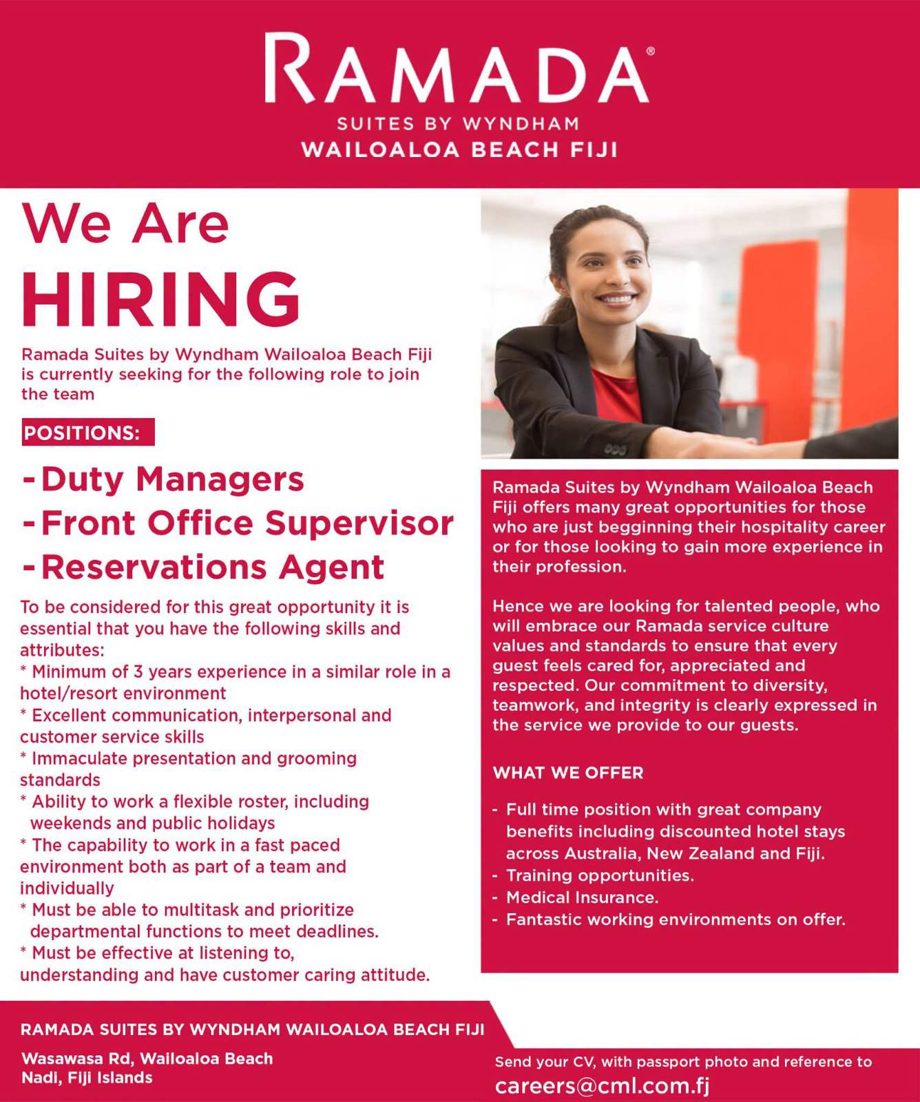 Original job ad