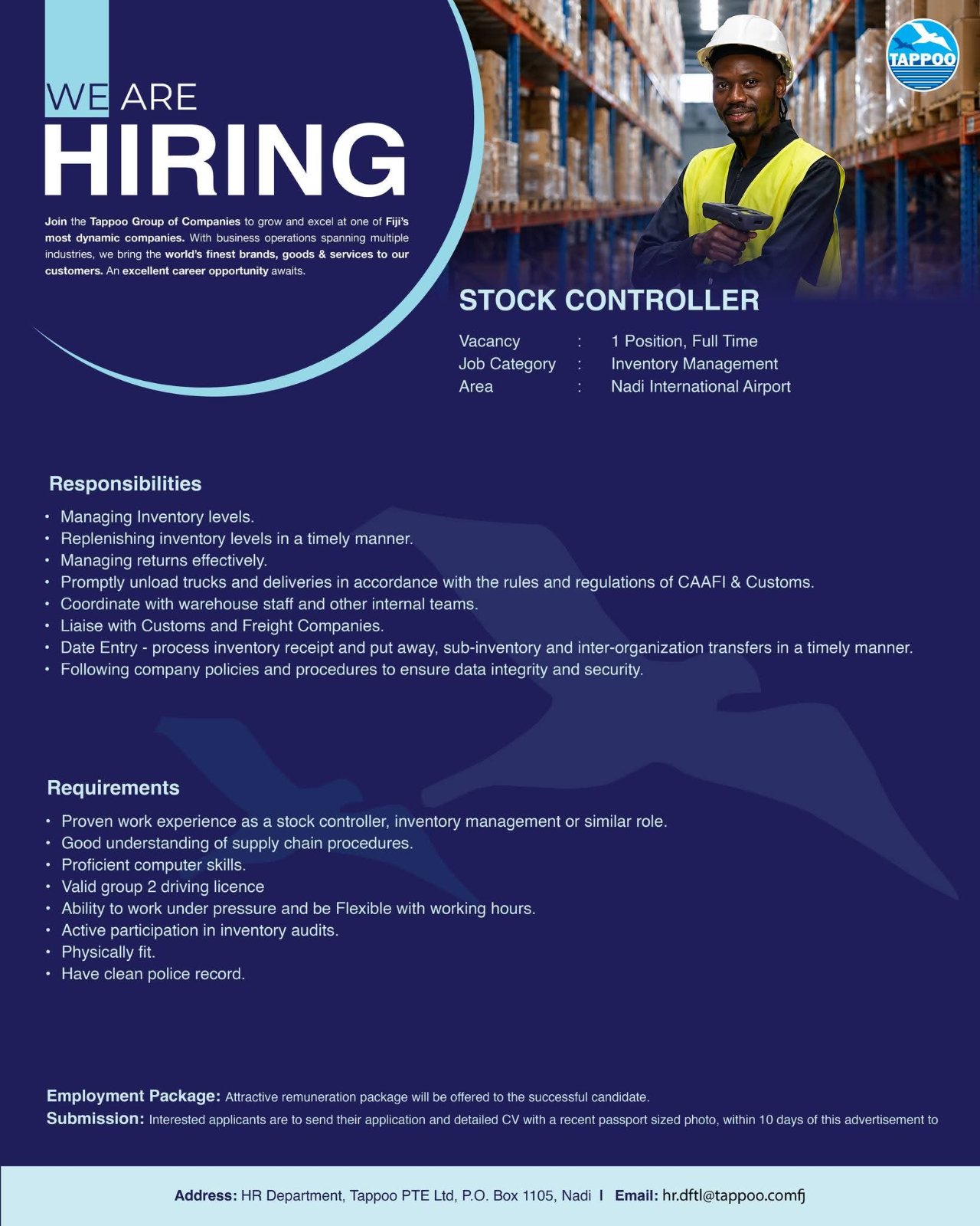 Original job ad