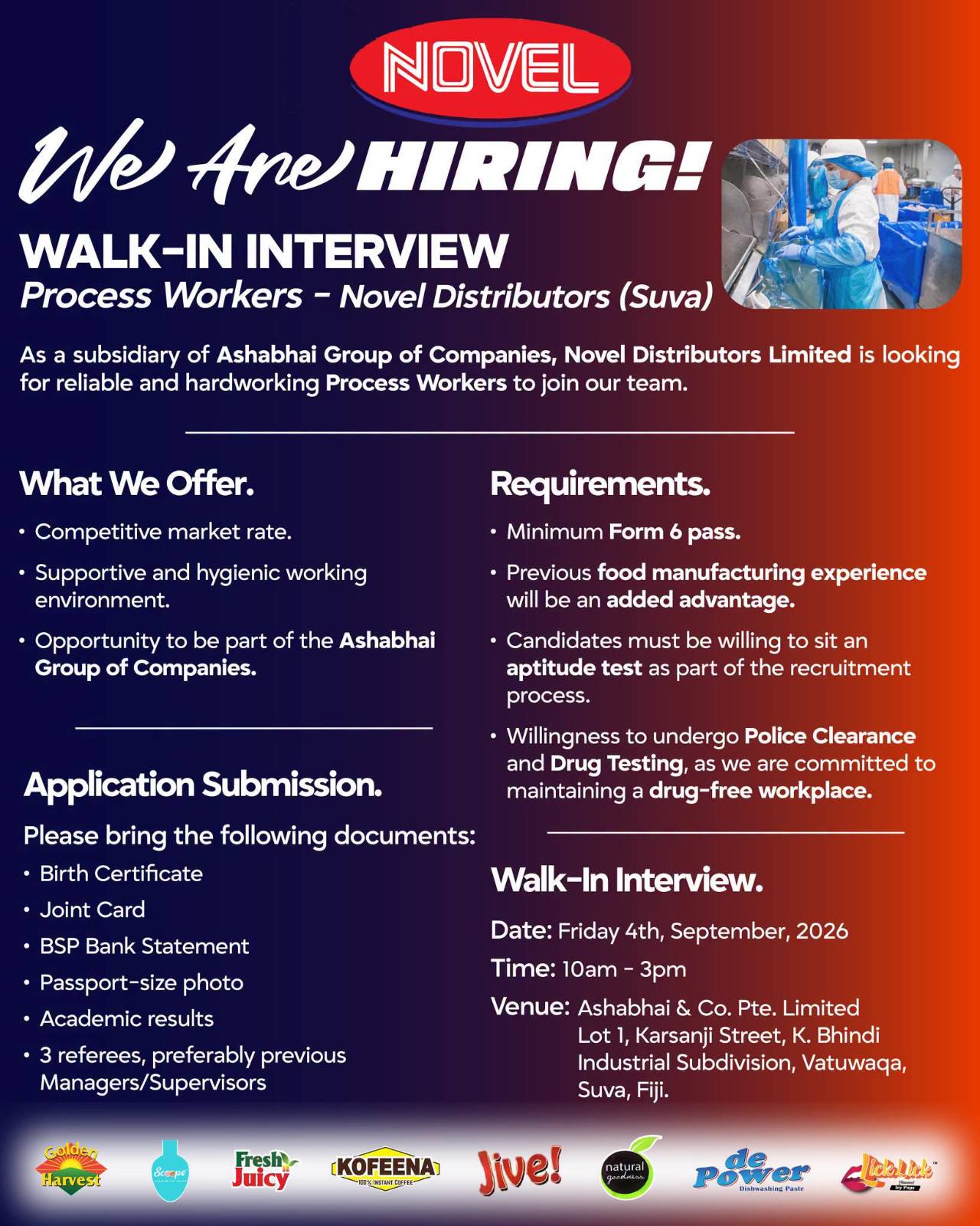 Original job ad