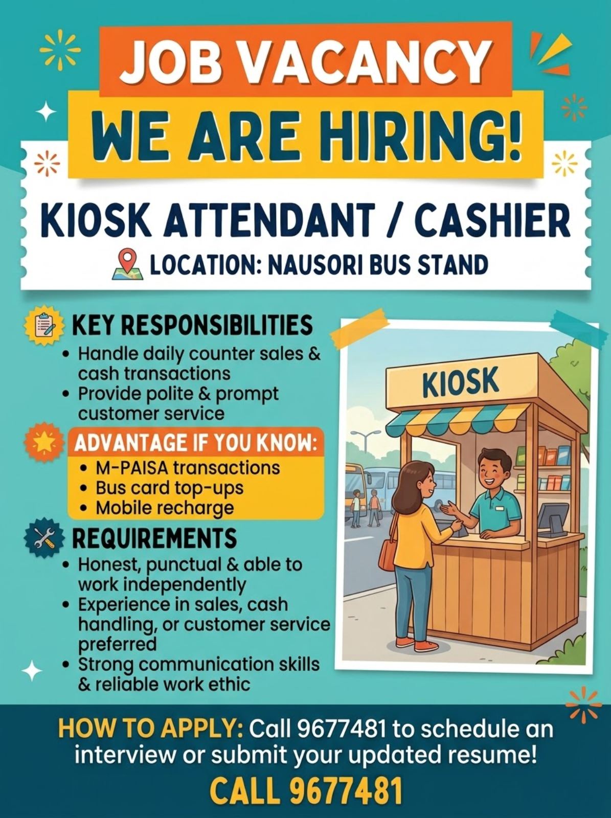 Original job ad