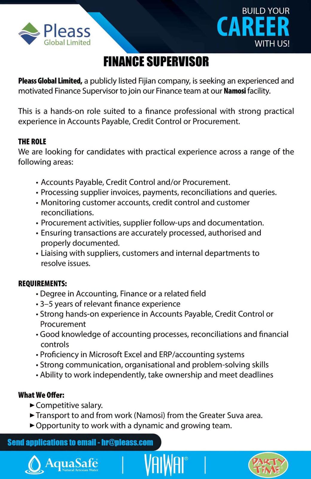 Original job ad