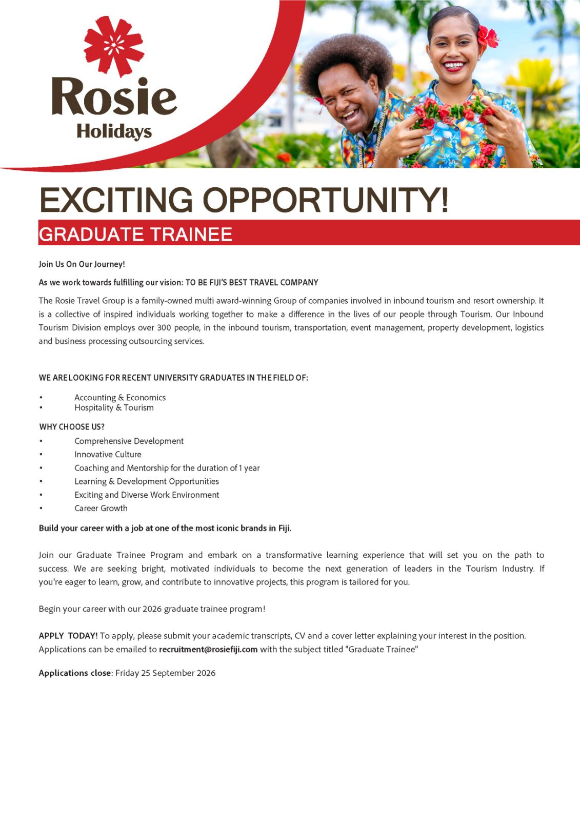 Original job ad