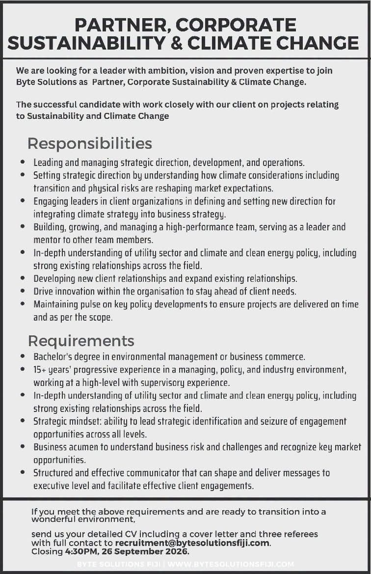 Original job ad