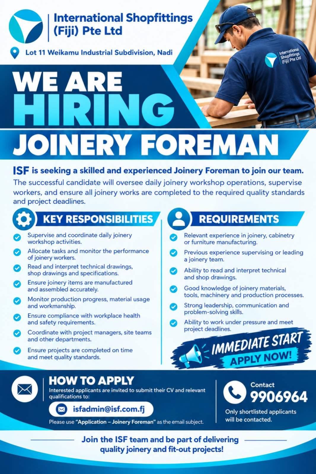 Original job ad