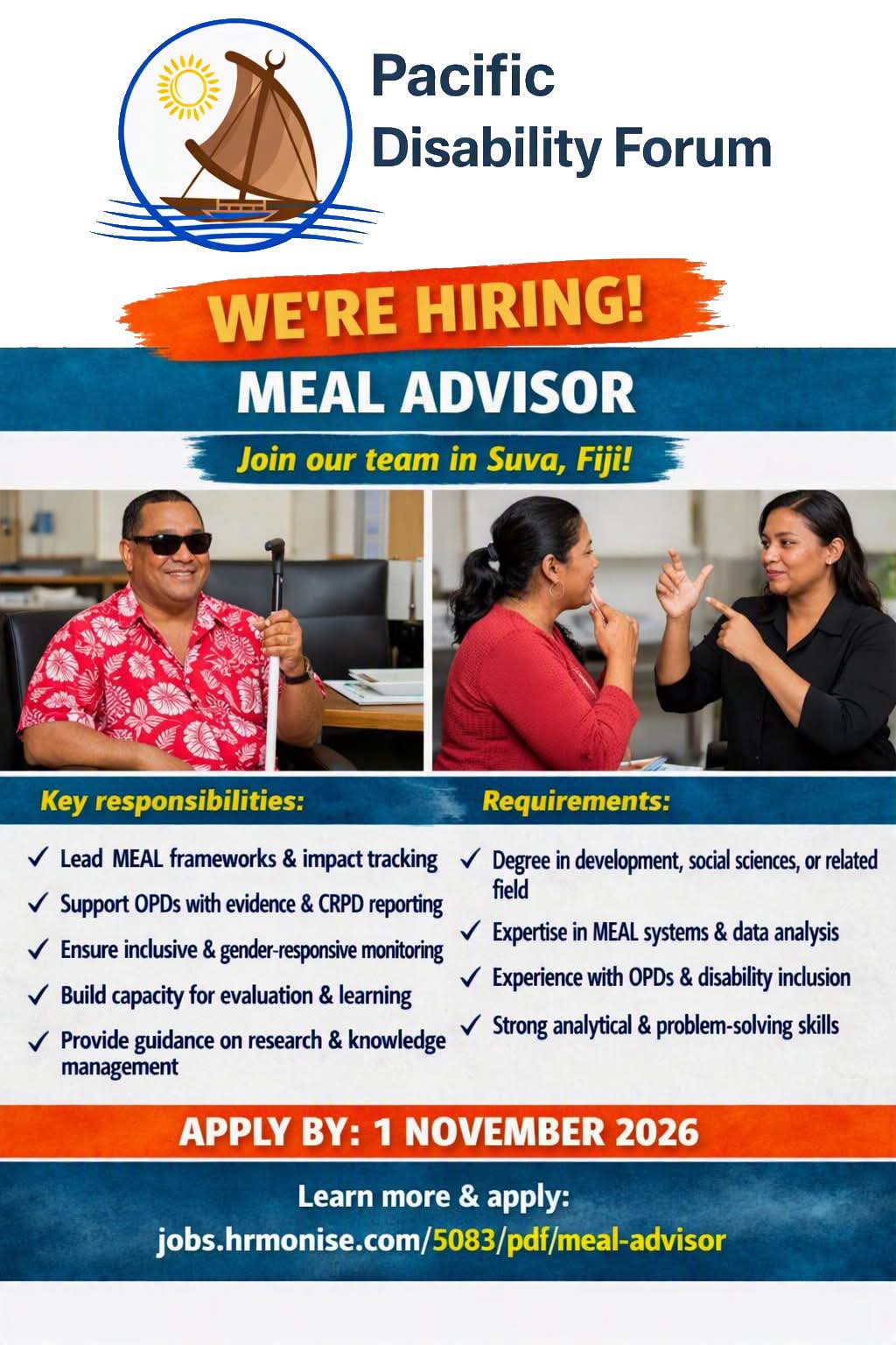 Original job ad