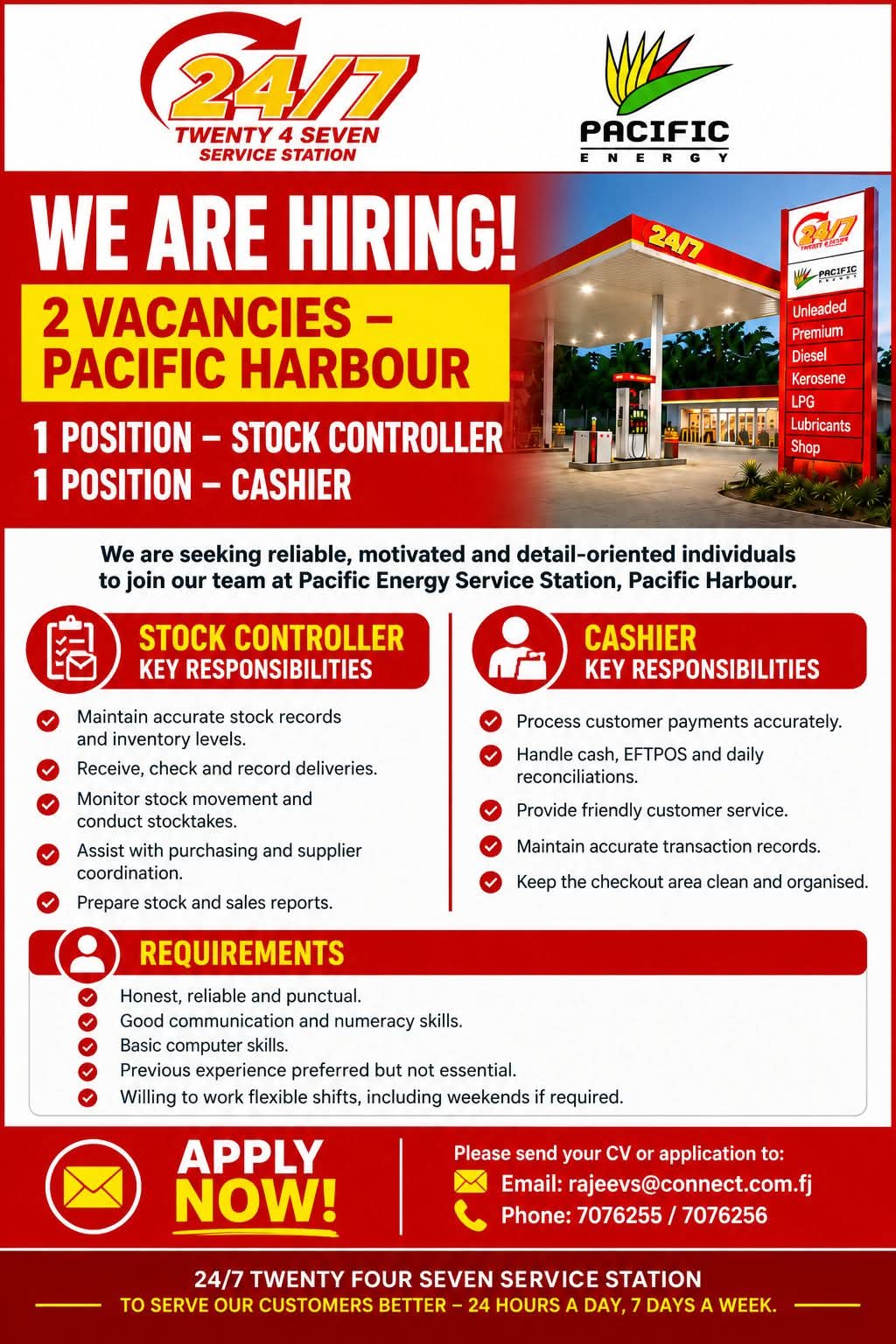 Original job ad
