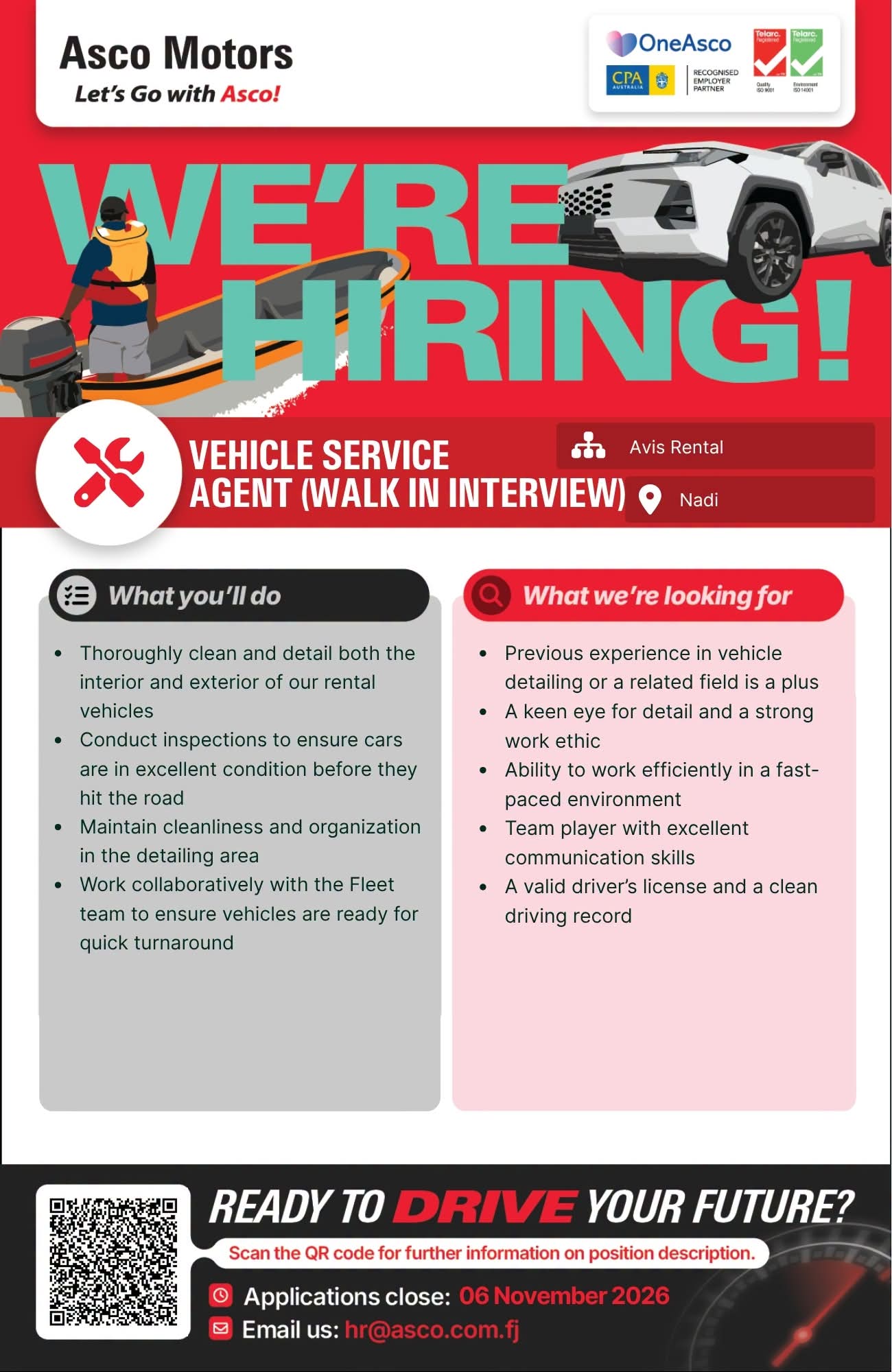 Original job ad