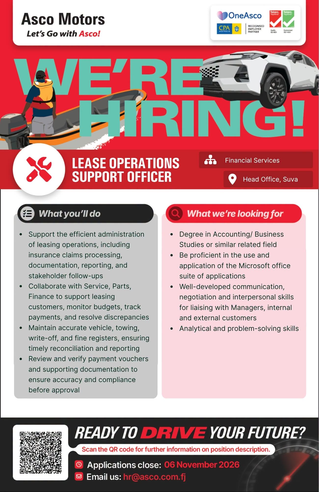 Original job ad