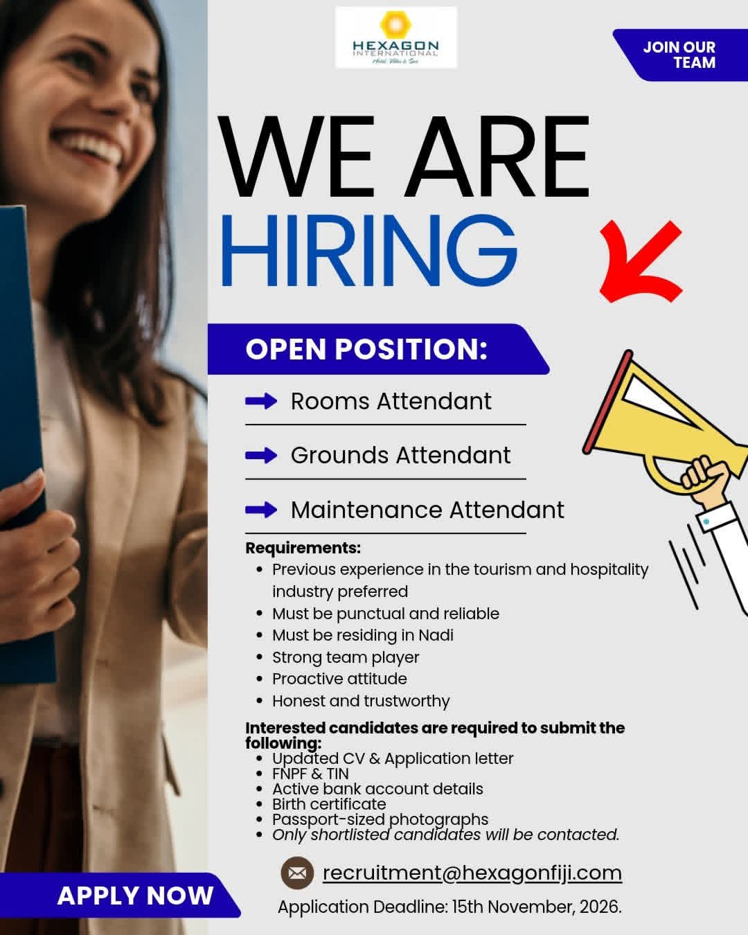 Original job ad